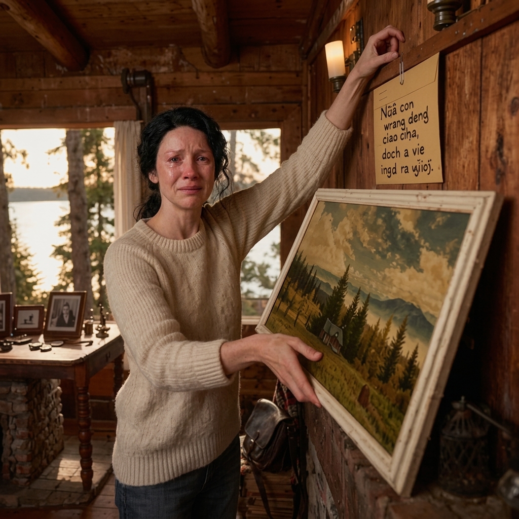 Le divorce a été rapide. Mon ex avait un avocat cher et je n'avais pas d'argent pour me battre. Il a tout. Je suis sorti avec deux valises. Une adresse. Mon grand-père est en cabine. J'ai passé la première semaine à nettoyer et à pleurer. La septième nuit, derrière un tableau qu'il avait fait, j'ai trouvé une enveloppe scellée qui lisait -Si vous lisez ceci, c'est parce que je suis déjà parti... Nouvelles