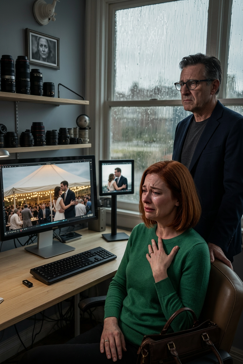 Deux semaines après mon mariage, le photographe m'a appelé et m'a dit de ne pas dire encore à mes parents parce qu'il avait trouvé quelque chose que je devais voir en premier, et quand je me suis assis dans son studio en regardant une réflexion dans le miroir derrière la tente de réception attraper mon mari et ma demoiselle d'honneur dans un cadre qu'ils n'avaient jamais connu existait, je me suis rendu compte que le jour le plus heureux de ma vie avait été utilisé comme couverture pour quelque chose de loin plus dégoûtant News