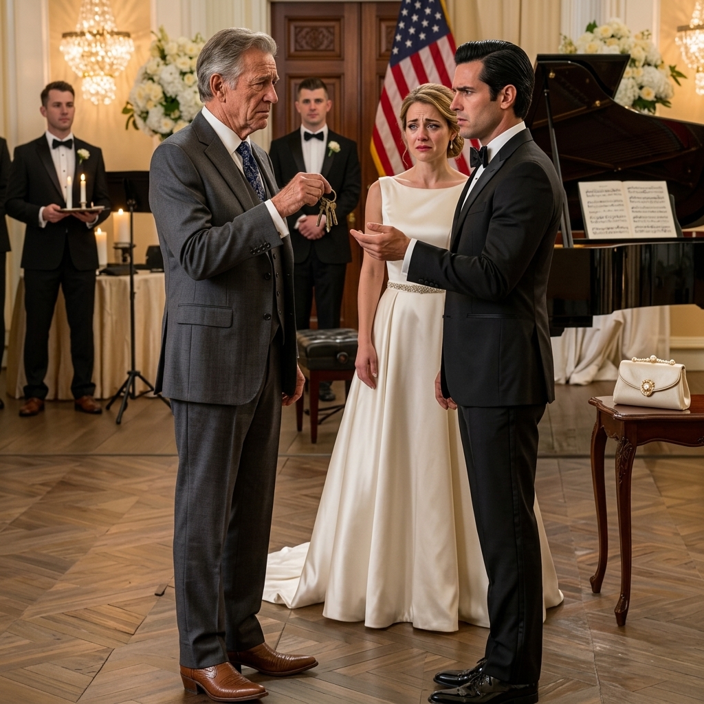 Au mariage de ma fille, mon gendre a demandé les clés de ma ferme devant deux cents invités. Nouvelles