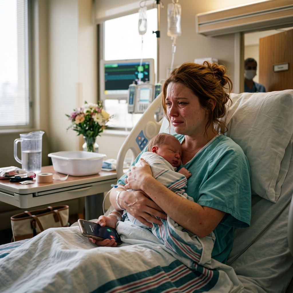 Juste après avoir donné naissance à ma fille, j'ai appelé ma mère. Elle riait froidement et disait : 