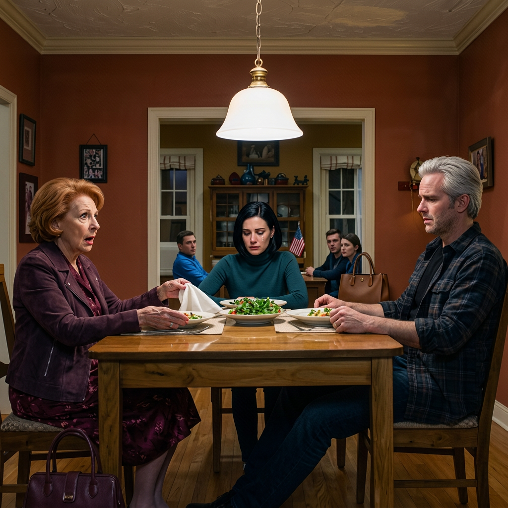 Fils en droit a fait un autre joke à mes frais pendant le dîner, donc j'ai tranquillement quitté... Nouvelles