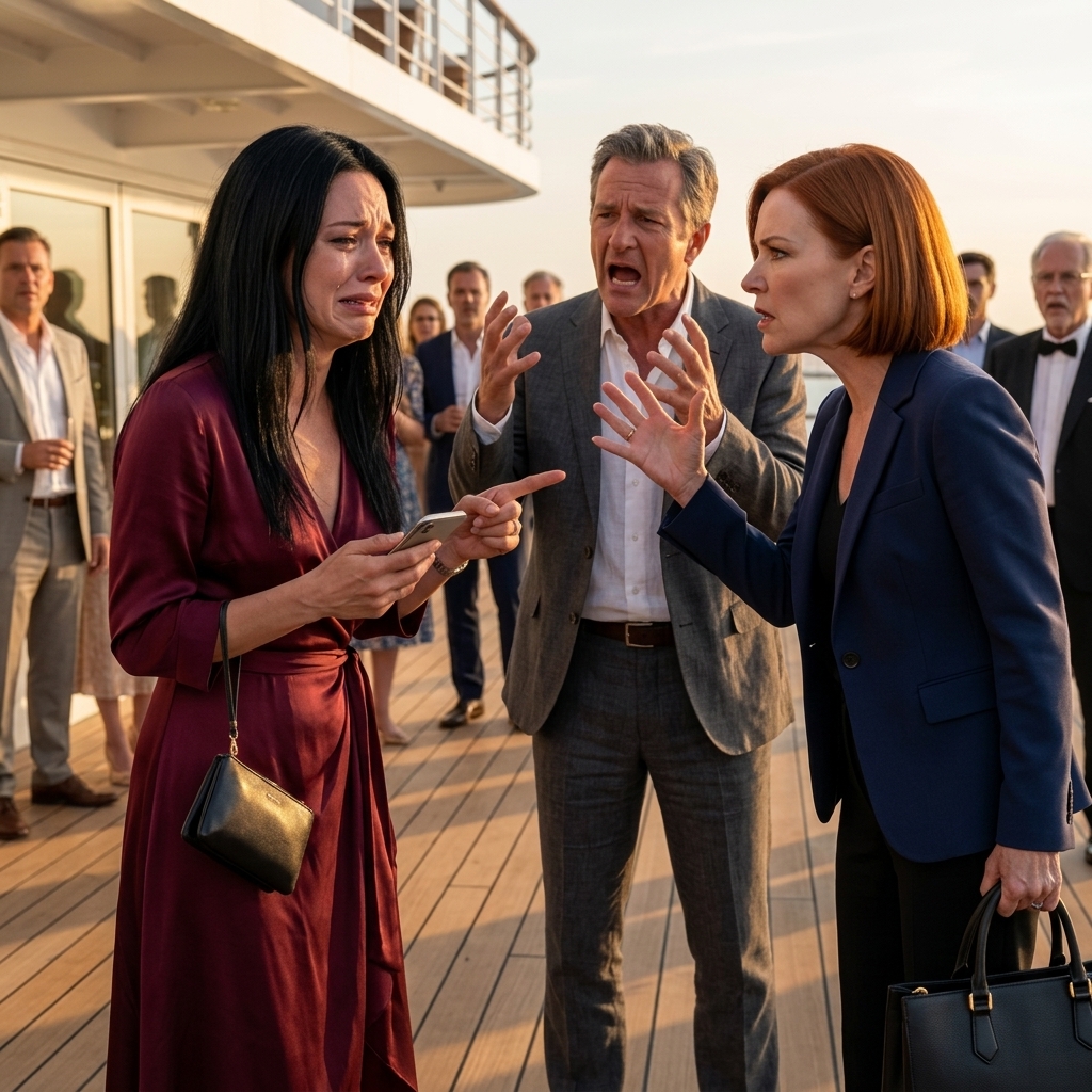 Cette croisière est réservée à la famille, cher. Ma mère en droit sourit comme mon mari Sat Frozen alors j'ai fait un appel qui a tout fait tomber. Rois