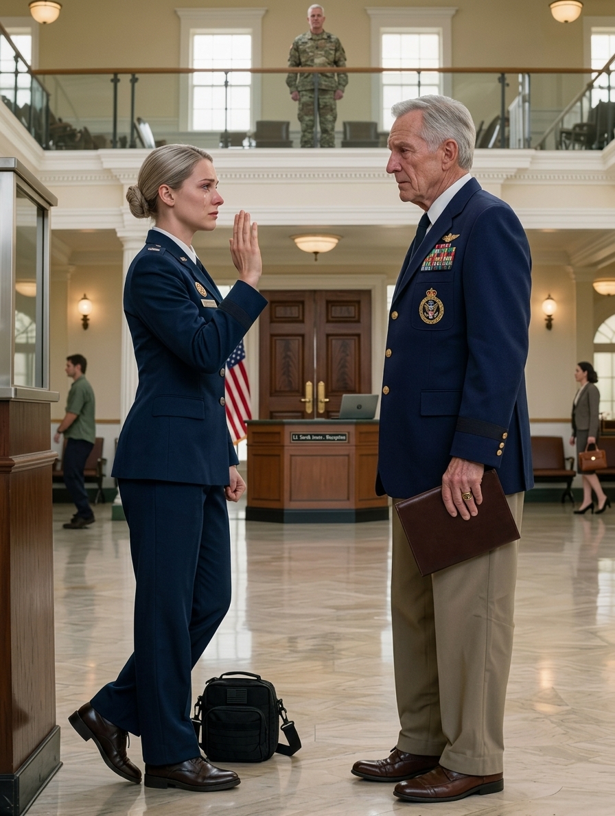 J'ai signé Bonjour à un vétéran plus âgé au Centre des visiteurs. Je n'ai pas réalisé qu'un commandant en chef regardait. Le lendemain matin, le nom de mon père était de retour devant moi.