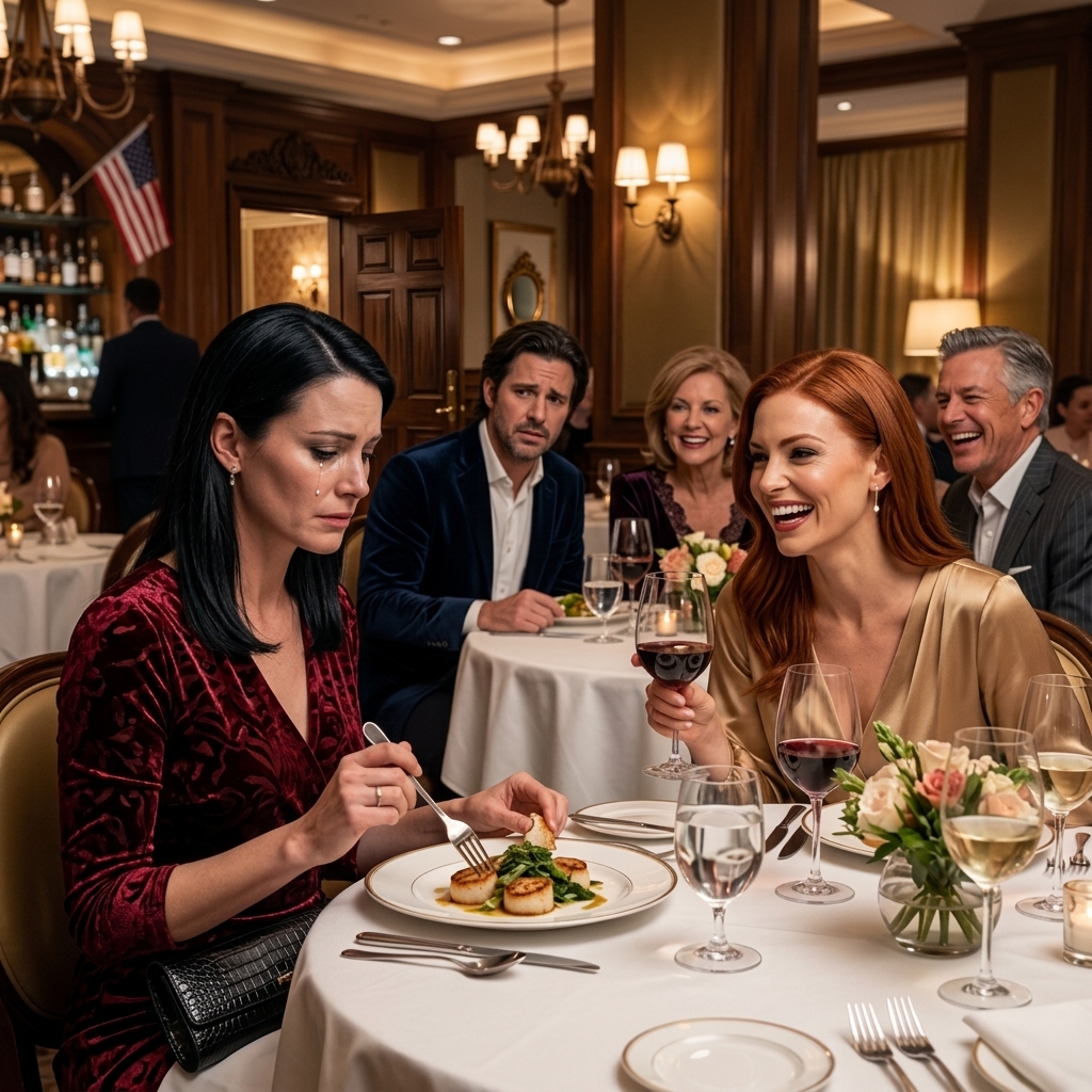 Mon frère m'a appelé le comptable ennuyant au dîner, ma famille toute entière a ri, et mon père m'a dit de ne pas faire la famille regarder mal. Je suis resté silencieux jusqu'à ce qu'elle ait fait tourner son vin, bragué son fonds était sur le point d'acheter une compagnie d'IA pour pas cher, et j'ai sans paroles sorti mon téléphone
