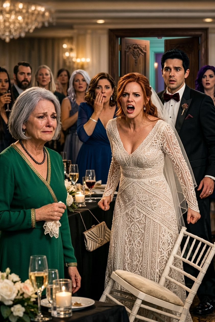 Le jour de mon mariage, la famille de mon marié s'est moquée de ma mère devant 200 personnes. Ils ont dit, 