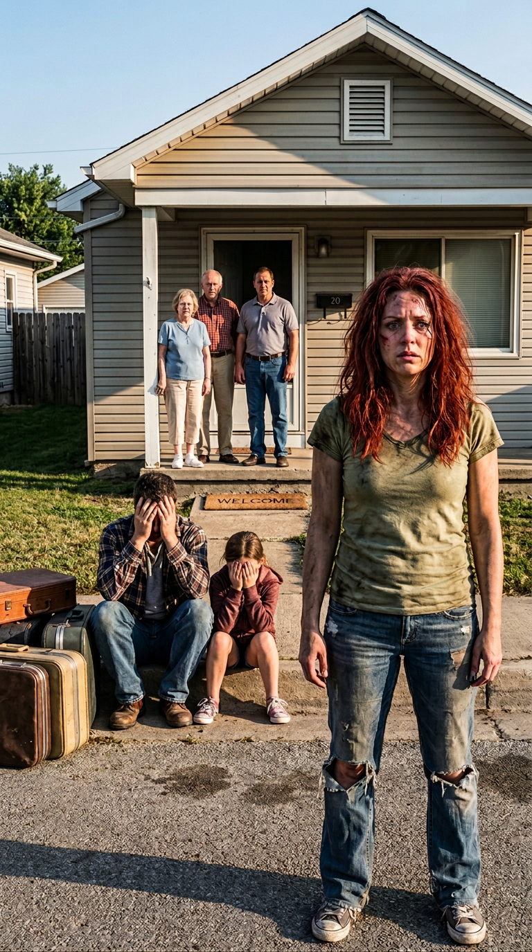 Je suis rentré à la maison trois jours après que tout le monde pensait que j'étais mort dans un accident de feu, seulement pour trouver mon mari et ma fille jetés dans la rue et ma propre famille debout sur mon porche comme des vautours. Tu étais censé être mort, mon frère chuchotait. Je l'ai regardé dans les yeux et j'ai dit : 