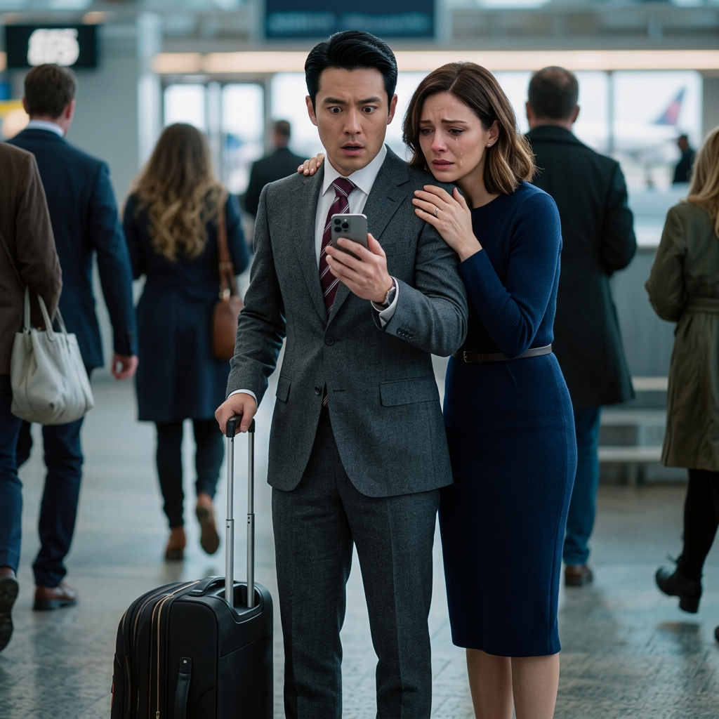 A Heathrow, vingt et un heures après notre mariage, mon téléphone a allumé trente et un messages de ma mère disant : « Si vous ne rentrez pas, ne revenez pas à cette famille, » parce que ma sœur s'était cassé la jambe et elle s'attendait à ce que je jette notre lune de miel de 12 750 $ pour garder les frères et sœurs que j'avais déjà passé dix-neuf ans à élever pour elle. Nouvelles