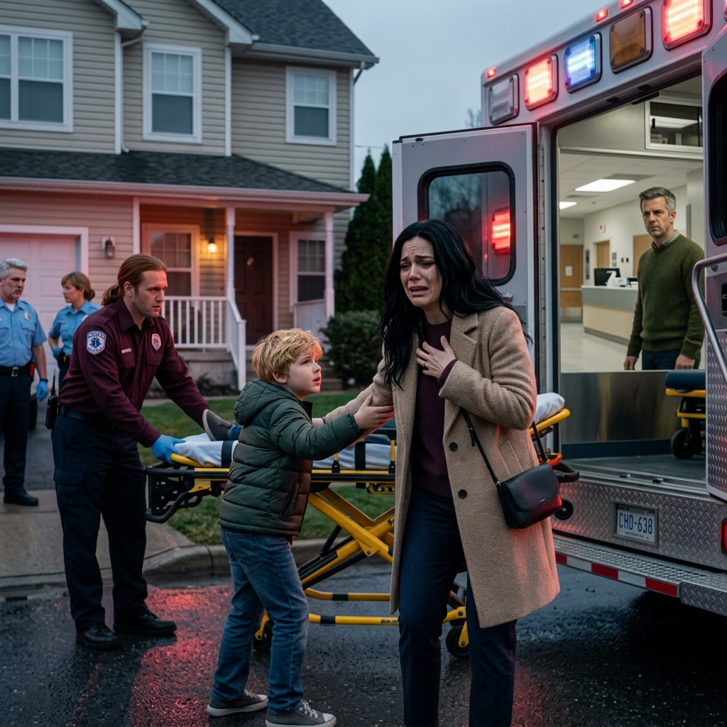 Quand je suis rentré du travail, j'ai trouvé que mon fils s'était précipité dans une ambulance. Il m'a attrapé et supplié, 