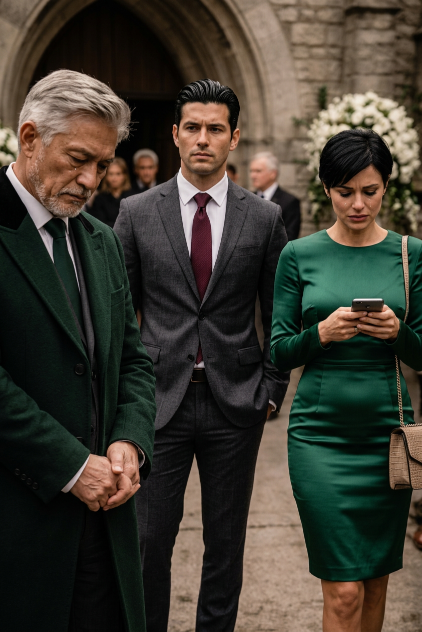 Aux funérailles de ma femme, ma fille News