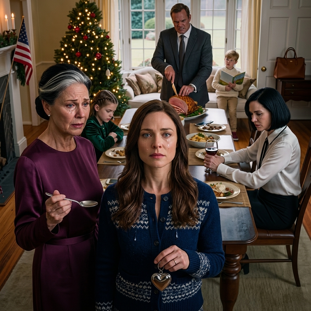 Pendant le dîner de Noël, j'ai remercié ma tante pour le porte-clés qu'elle m'avait envoyé pour mon anniversaire deux mois plus tôt. Ma tante a arrêté de remuer la sauce et a dit : 