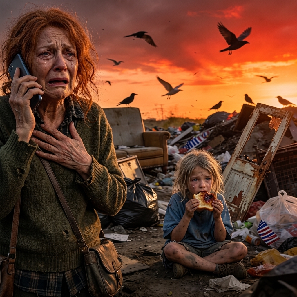 Ma petite-fille de 6 ans mangeait du pain pourri à la décharge. J'ai immédiatement appelé mon fils, mais il a répondu froidement : 