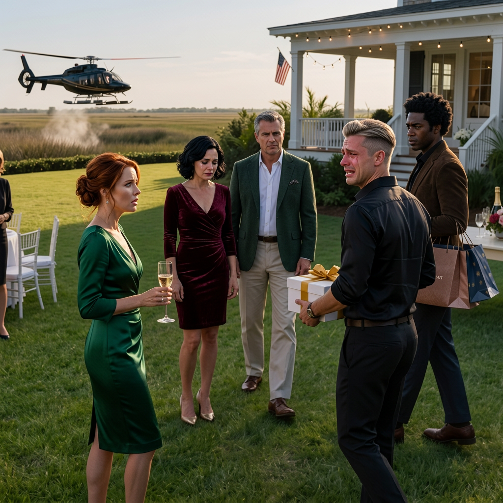 À la fête de fiançailles de ma sœur, ma famille a douté de mon fiancé. Je demeurai tranquille, jusqu'à ce qu'il arrive dans un hélicoptère privé, m'apporte des cadeaux et m'appelle sa belle épouse Nouvelles