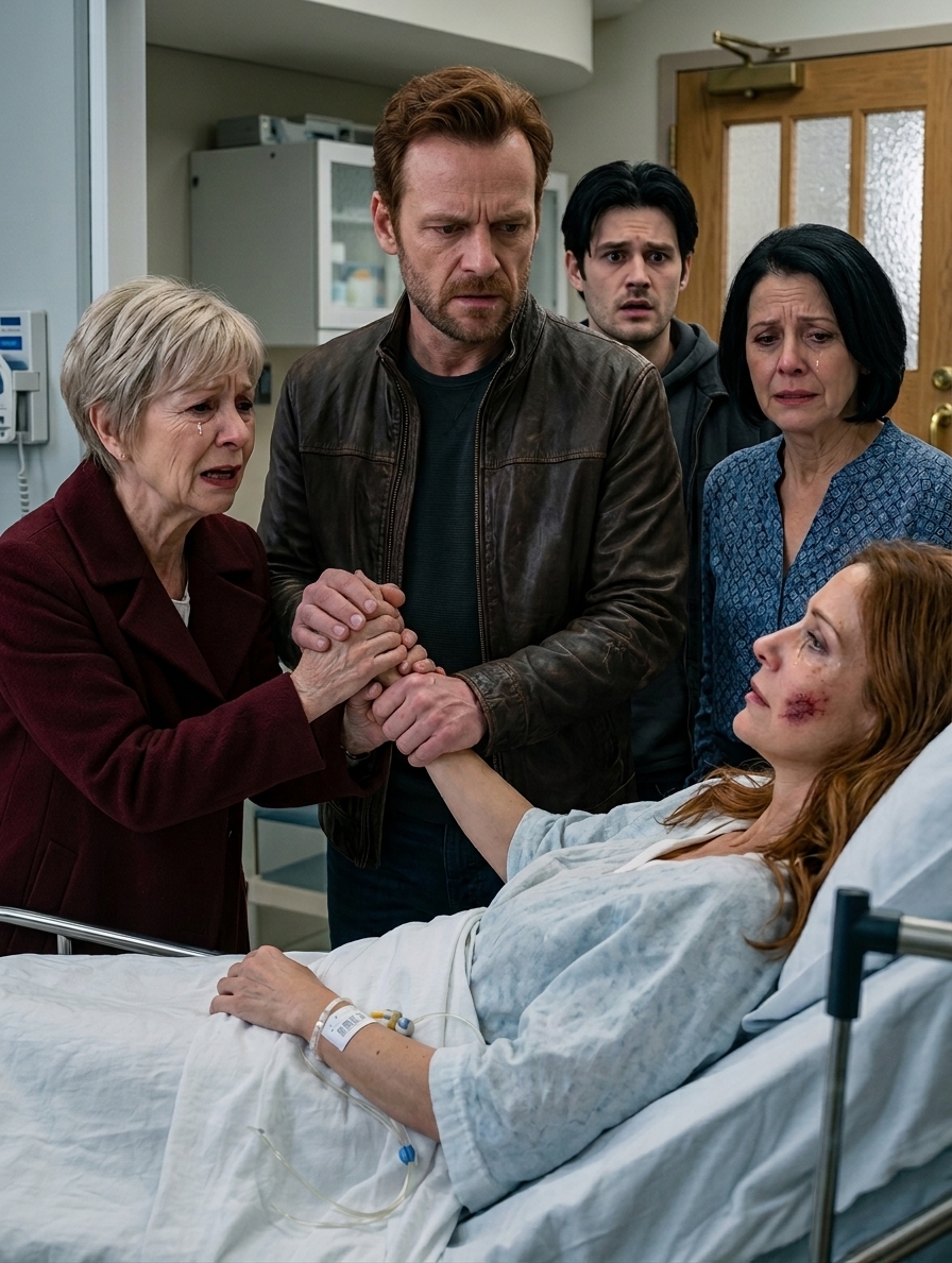 Ma belle-mère m'a giflé à travers le visage pendant que je m'allonge dans un lit d'hôpital en se remettant de l'opération, puis mon père s'est mis entre nous et m'a dit : 