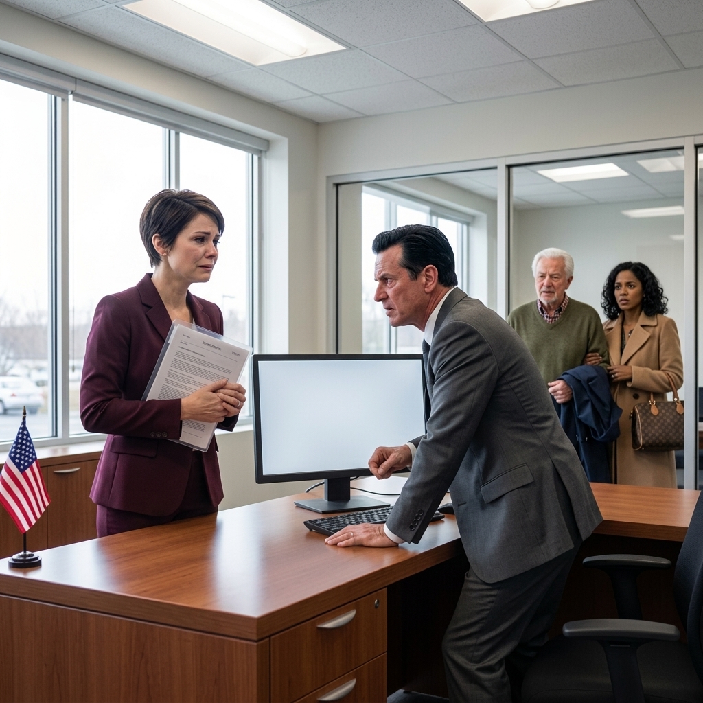 À 7 h, le directeur de la succursale a appelé pour dire que je portais 100 000 $ de dettes par carte de crédit sous mon nom. Je me suis précipité à la banque avec mes documents et j'ai trouvé mes parents déjà assis là avec ma sœur. Ma mère a dit calmement, 