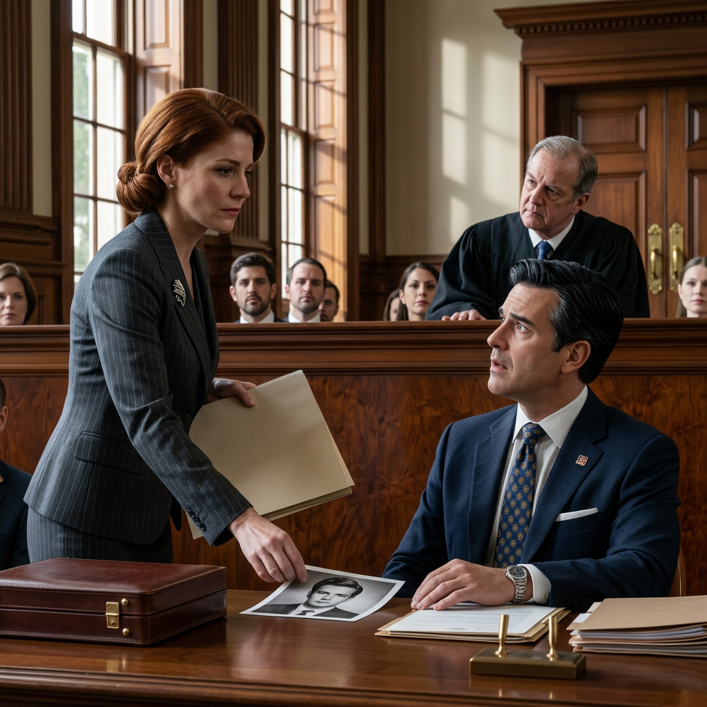 Mon père m'a pointé devant le juge, qui, de façon coïncidable, le connaissait bien, et a dit, 