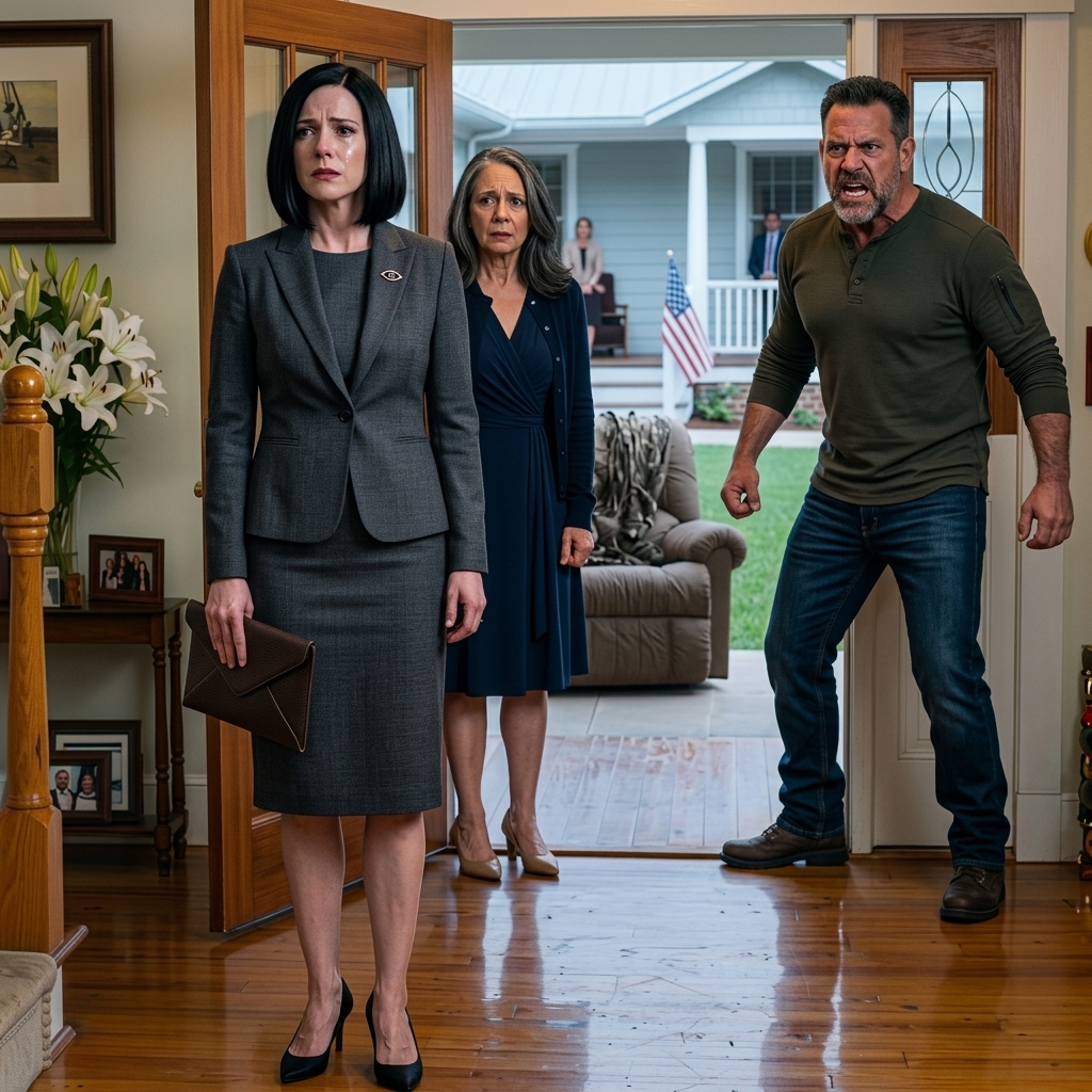 Après 11 ans d'absence, je flew Home pour le Mémorial de Grand-père. Maman a ouvert la porte, mais son nouveau mari est resté dans le hall et a dit que la maison était la mine n'importe quand. Il n'avait pas d'idée grand-père m'a appris à ne jamais perdre les papiers. Nouvelles