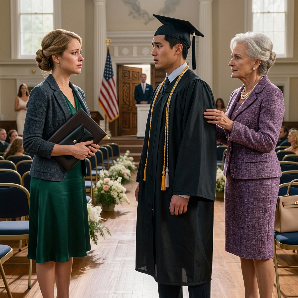 Mes parents ont préparé le dîner de Thanksgiving pour la famille. Mais dès que mon fils et moi l'avons mangé, nous nous sommes effondrés. Alors que ma vision s'estompait et que le monde autour de moi commençait à s'estomper, j'ai entendu ma mère murmurer, enfin... paix et silence. Ma sœur a ri et a dit, Merci d'avoir disparu, vous deux. Avec la dernière de mes forces, j'ai saisi la main de mon fils et chuchoté, Ne bougez pas encore... restez immobile. Ce qui s'est passé ensuite était quelque chose que personne n'aurait pu prévoir. Histoire