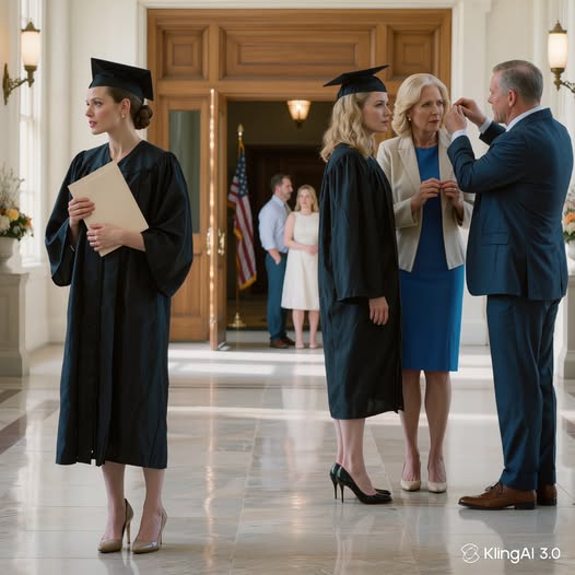 Ma sœur et moi marchions vers la même étape de graduation dans les mêmes tons noirs, mais un seul d'entre nous y avait été transporté.