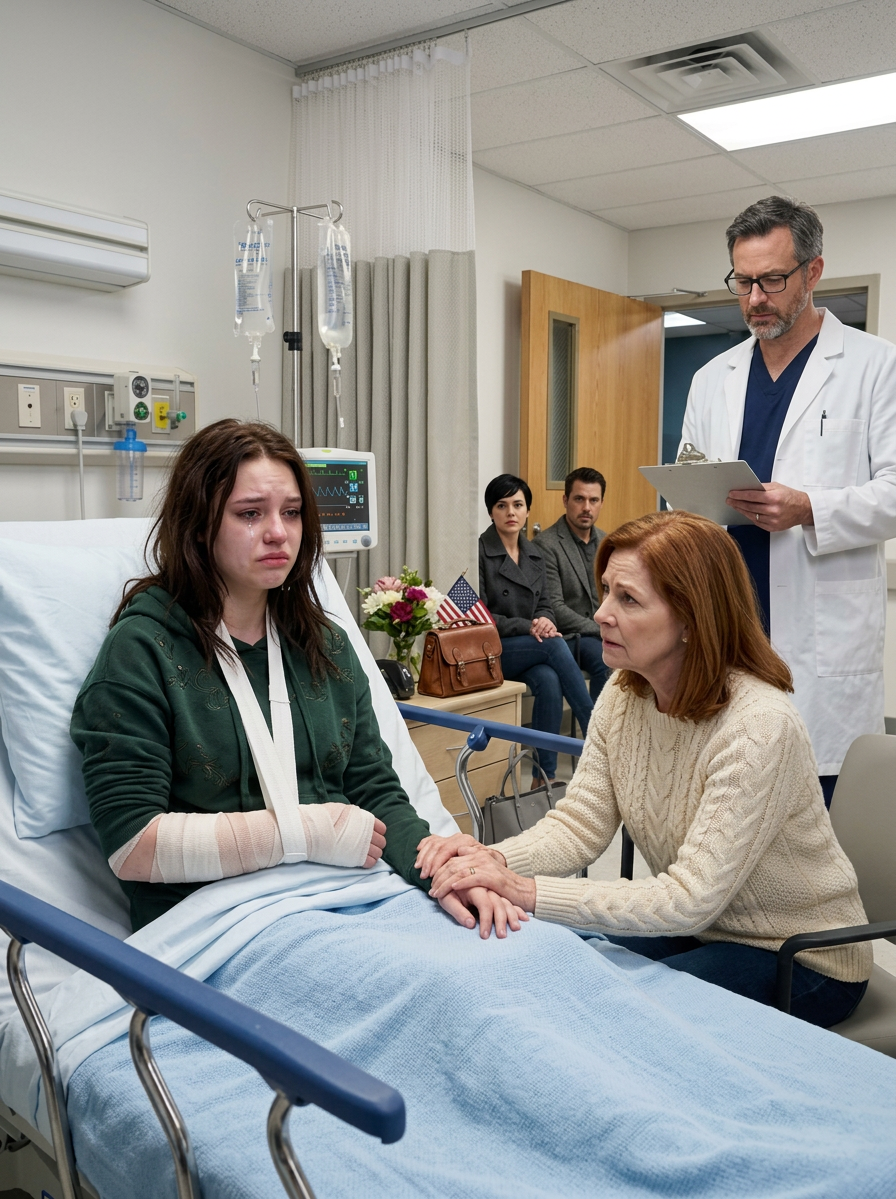 bcdu Ma petite-fille m'a appelé de l'hôpital à 17 heures du matin, et avant même d'arriver aux urgences, je savais déjà que c'était la nuit où tout dans notre famille allait enfin s'ouvrir.