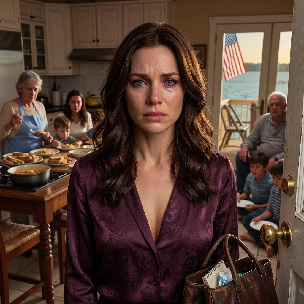 Quand je suis arrivé à la maison de mes parents, j'ai entendu ma mère dire, 