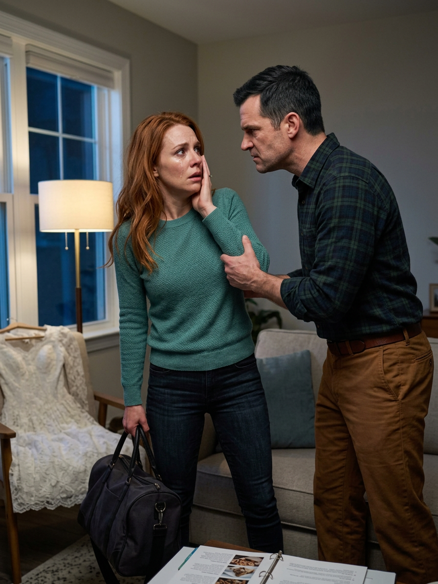 La nuit où j'ai finalement demandé à mon fiancé s'il avait l'intention de m'épouser ou sa mère, après des mois à se faire dire