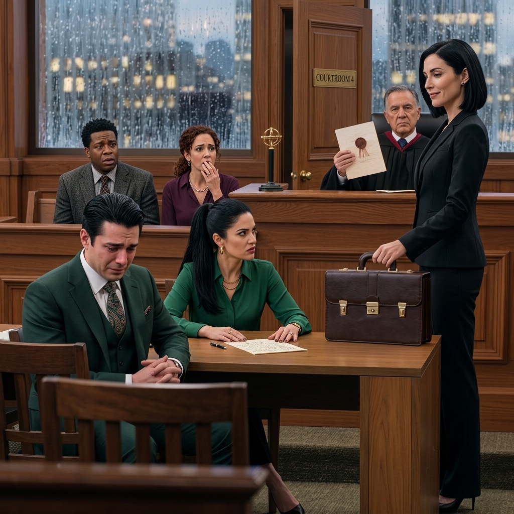 Mon mari s'est éclipsé quand j'ai marché dans le tribunal seul et sa maîtresse Whispered, vous pouvez afford un avocat. Comme c'est pathétique. Ils avaient déjà emballé ma vie dans des sacs poubelles noirs, retenu ma mère médaillon argent, et m'a trompé pour signer tout jusqu'à ce que le juge ouvre une mince affidavit, a regardé son avocat, et a posé la question qui a transformé toute la salle d'audience froid, Vous ne la reconnaissez pas? Nouvelles