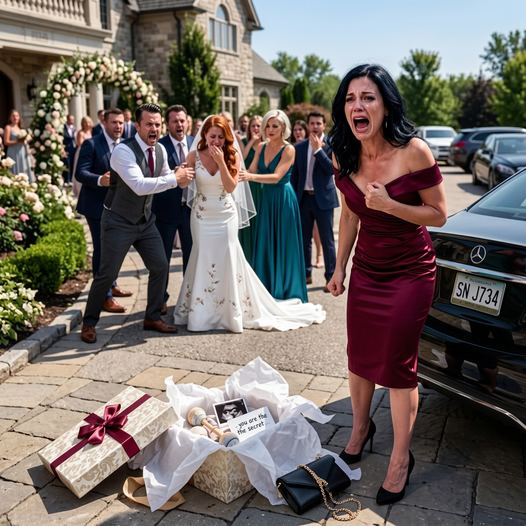 Quand mon mari m'a présenté au mariage en tant que juste le chauffeur, Je n'ai pas argumenté, pleurer, ou faire une scène. J'ai souri, posé mon cadeau, et tranquillement parti. A deux pâtés de maisons, je me suis garé et j'ai attendu. Dans cette boîte était la seule chose que personne ne pensait vérifier jusqu'à ce qu'il soit beaucoup trop tard. Rois