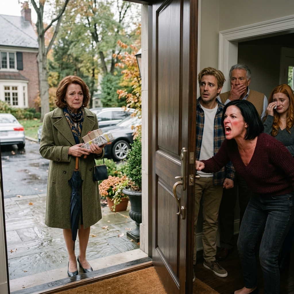 J'ai parcouru la tempête pendant 6 heures pour l'anniversaire de mon fils. Je portais 80 000 $ de cadeaux. Je me suis tenu congelé à la porte et j'ai entendu, Si elle ne revient pas, la maison de plage sera à moi et mes amours! Mon fils riait avec elle. Je suis parti en silence. Un mois plus tard, aucune trace de leur vie parfaite... Nouveau jour