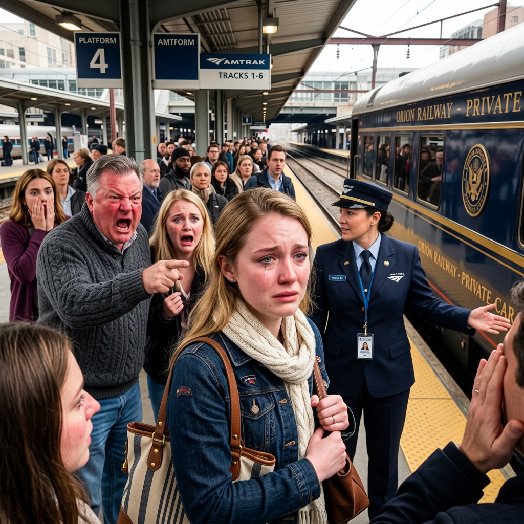 A la gare, mon père s'est éternué, vous ne pouvez même pas acheter un billet. Ma belle-sœur riait en première classe. J'ai attendu tranquillement qu'un homme en uniforme me dise : 