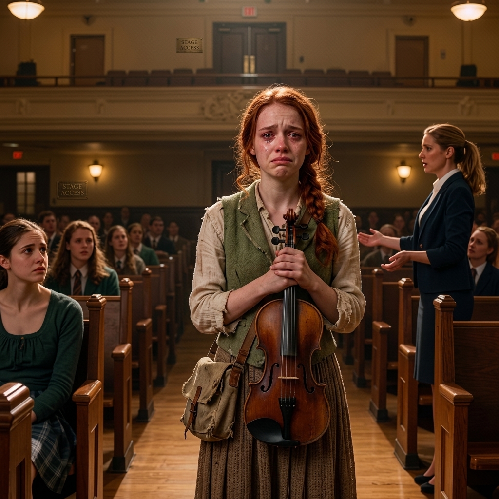Après que ma mère m'a fait signer un accord de travail de célibataire et m'a appelé à contrôler, je suis resté silencieux pendant que ma sœur marchait sur sa scène d'orchestre dans une robe tachée, mon frère portait la même chemise de gym toute la semaine, et l'enseignant a regardé le document sur mon téléphone avant de poser la question qui a fait ma mère visage drain de couleur. Nouvelles