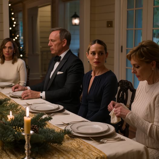 Au dîner de Noël, mon père a donné à tout le monde des cadeaux personnalisés. Quand j'ai demandé s'il y en avait un pour moi, il a roulé ses yeux et a dit, 