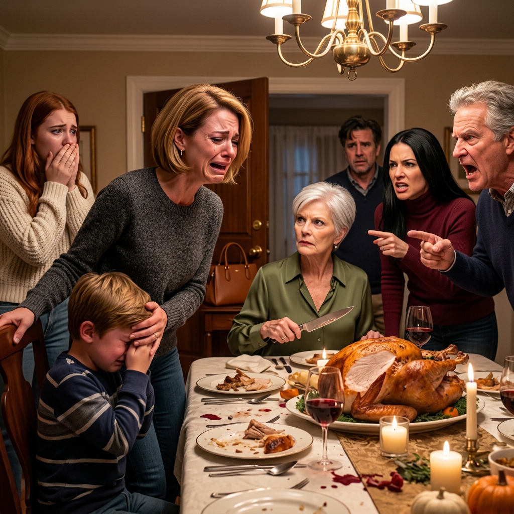 Au dîner d'Action de grâces, ma famille a frappé mon fils Personne ne savait que c'était notre dernier repas ensemble Royals