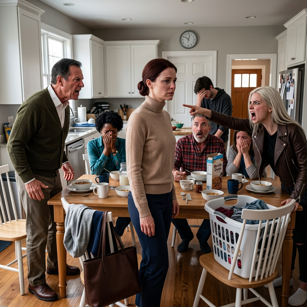 Elle vivait sous mon toit gratuitement, mais m'ordonnait toujours comme si j'étais sa servante. Puis elle a essayé de m'humilier devant tout le monde et a fait une erreur fatale. Au milieu de se moquer de moi, elle a révélé la vérité que personne n'était censé savoir. Mon père s'est levé pour la protéger comme toujours... Mais une phrase de moi a fait taire toute la pièce. Nouveau jour