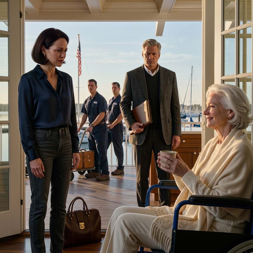 Je me détendais à mon condo riverain quand, à 5 heures du matin, la ligne de sécurité du bâtiment est allumée. J'ai pris une gorgée lente de café et de sourire. Laisse-la entrer. Elle va trouver ce que j'ai déjà préparé. Nouvelles