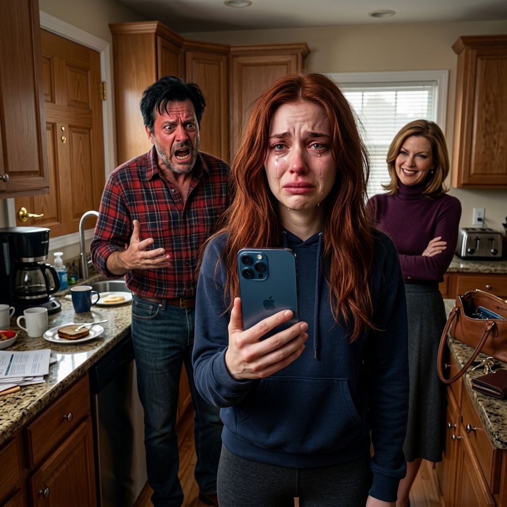 Mon père a juré qu'il n'avait utilisé ma carte que pour un petit paiement, alors je l'ai cru pendant une nuit. Le matin, tout 12 000 $ était parti, ma mère a ri comme un don de famille, et à 11 heures, mon père était celui qui criait. Rois