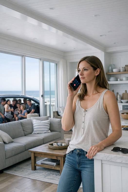 Je venais juste de fermer sur la maison de plage quand ma sœur a appelé 'I ll arrive avec 22 de mes lois