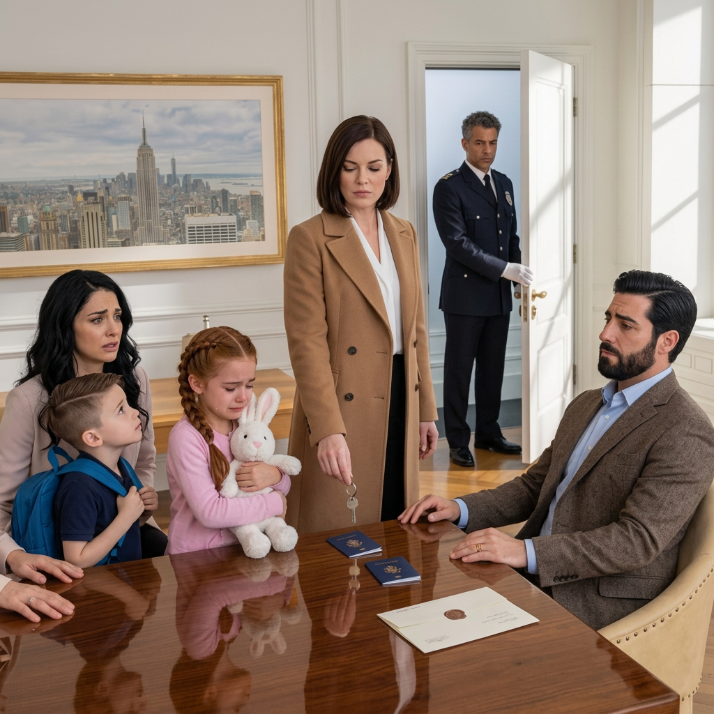 A 10h07, j'ai signé les papiers de divorce, mis mes clés de maison à côté de deux passeports bleus, et dit à mon ex-mari, 