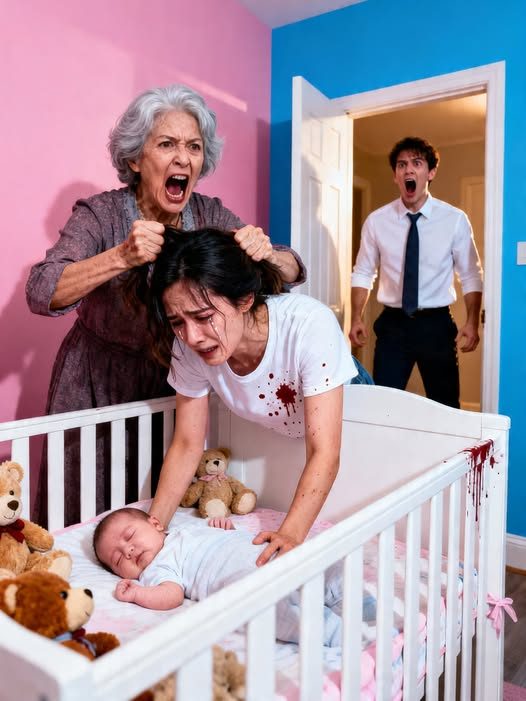 À deux heures du matin, j’ai vérifié le moniteur de bébé caché et j’ai pris ma mère en danger pour ma femme.