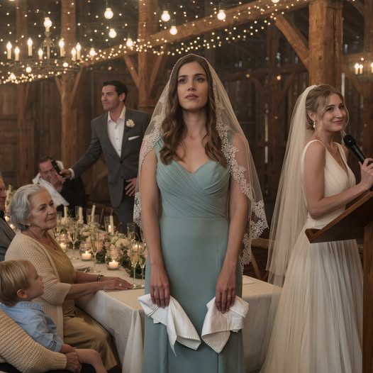 Lors du mariage de ma soeur, elle s'est moquée de moi dans son discours. La chambre riait. Ma mère a ajouté, C'est un produit d'occasion. Papa a couvert sa bouche pour étouffer un ronflement. Puis... le marié s'est levé, a attrapé le micro. La chambre a gelé...
