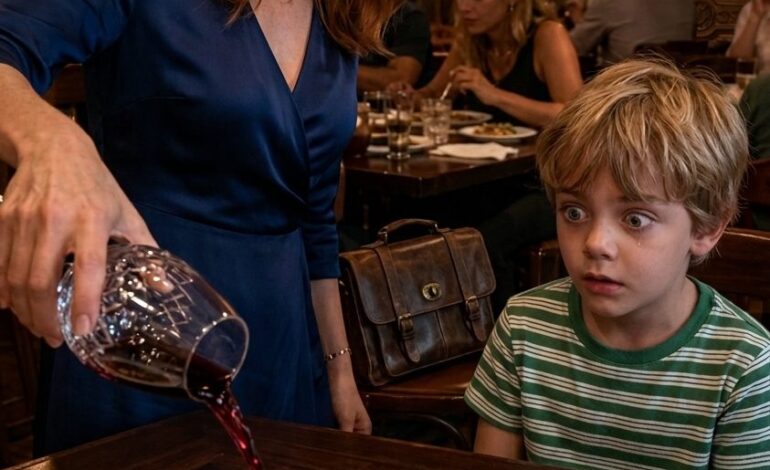 Ma sœur a délibérément versé un verre de vin rouge sur mes Nouvelles