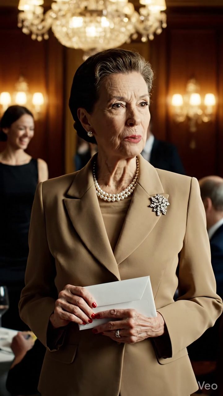 Au dîner de répétition de mon fils, je me suis levé avec une enveloppe tenant 2,4 millions de dollars de son héritage, tôt et sa fiancée a ri à travers une table de chandelles et de cristal, m’a appelé la bonne devant quarante invités, et par le lever du soleil j’étais dans mon bureau d’avocat immobilier, apprenant que ce qu’elle voulait vraiment de moi n’avait jamais été mon approbation du tout News