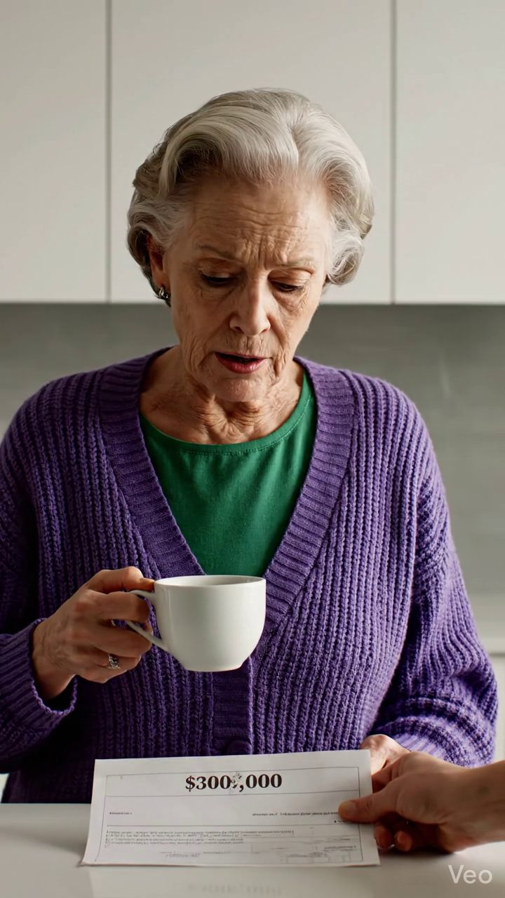 Mon fils est entré dans ma cuisine, a fait tomber sa femme 300 000 $ Dette devant ma tasse de thé, et m’a dit que j’avais jusqu’à demain pour vider presque tout ce que j’avais laissé pour qu’il puisse nettoyer le désastre qu’elle a fait puis il m’a regardé dans les yeux et a dit, “Don”t laissez-moi descendre, maman, “Comme j’étais toujours la veuve tranquille, il pouvait pression, culpabilité, et passer… Mais après des années à le regarder devenir son père dans une meilleure combinaison, j’ai finalement dit “Okay” avec un calme il mistook pour surrender, et au moment où il est revenu attendre mon argent, ma porte était fermée, ma voiture était partie, et la seule chose qui l’attendait sur le porche était une enveloppe qu’il n’a jamais vu venir Nouvelles