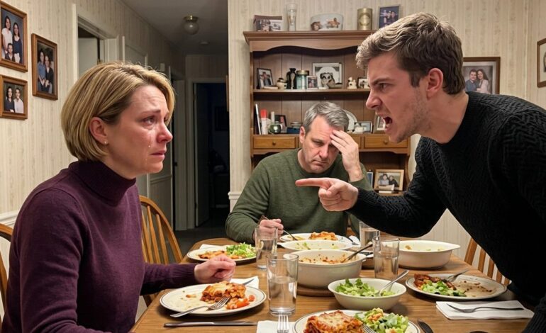 Au dîner, mon beau-fils me regarda droit et dit: «Vous êtes un perdant. Mais ma mère n'est pas. Mon mari n'a rien dit. Je n'ai rien dit. Je me suis assise là et je l'ai prise. Une semaine plus tard, il n'avait pas de travail, pas de voiture, et nulle part où rester. Ce soir-là, mon mari m'a appelé en panique. Nouveau jour