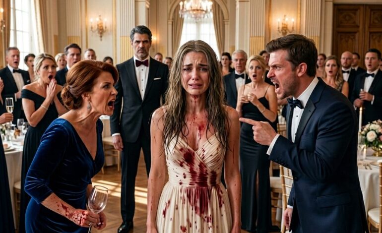 Ma famille pensait que je venais au gala pour les embarrasser. Mon frère a crié que je n'étais pas à ma place, ma mère a jeté du vin sur mon visage, et tout le monde a ri. Mais je n'ai murmuré qu'une phrase. Quelques secondes plus tard, le milliardaire qu'ils craignaient tous est entré dans la salle de bal et a révélé le secret que personne ne attendait. Rois