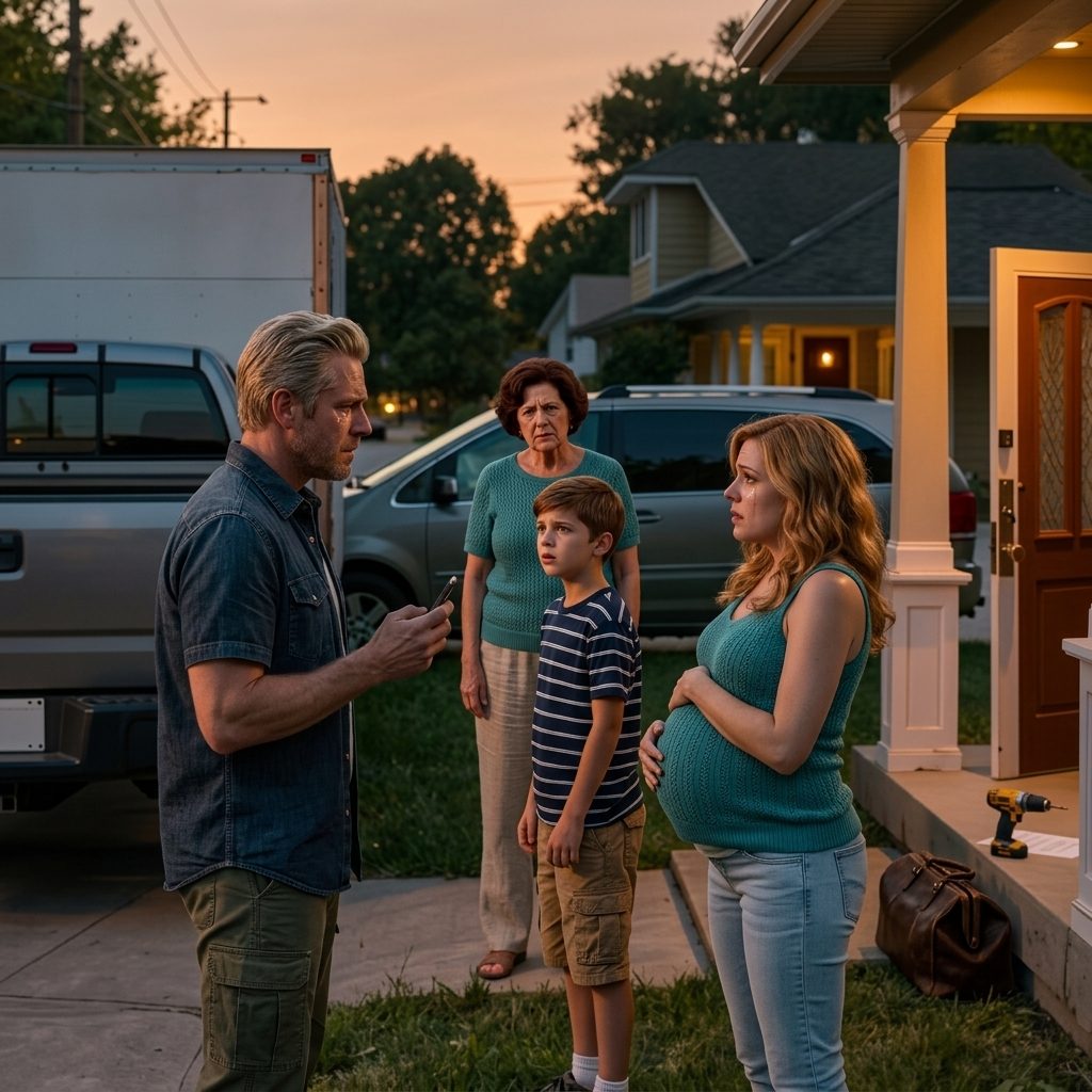 Le jour où j'ai finalement acheté ma première maison après deux ans dans un camping-car, ma mère est entrée avec mon frère et a dit, "Vous n'avez pas une femme ou des enfants laissez Dan avoir la maison.