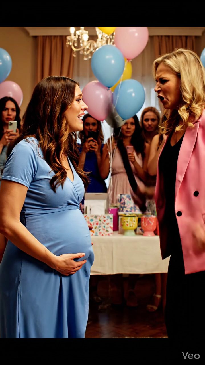 J’étais enceinte de huit mois, debout sous des ballons pastel, quand mes amis ont applaudi, pour vous et le bébé. Quelqu’un a chuchoté, nous avons amassé $52,000 pour vos factures médicales. Je pleurais, je ris… jusqu’à ce que ma mère ferme les yeux sur la boîte à dons. Elle s’est cassée, elle s’est emparée. Maman, ce n’est pas le tien ! Son sourire a disparu. Elle a atteint derrière la table, a sorti une lourde tige de fer des décorations, et a sifflé, Vous ne méritez pas cela. Alors, criez. Le coup a frappé mon ventre. Une chaude et terrifiante ruée… mon eau s’est cassée instantanément. Histoires vraies