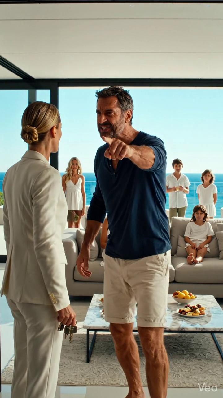 Quand je suis arrivé à mon hôtel particulier en bord de mer de 520 k$, la famille de ma soeur l'avait prise... C'est ma maison. Dehors. 047