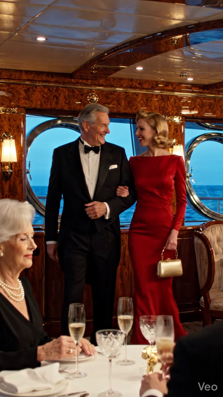 Mon mari pensait que sa croisière de luxe avec la jeune femme de son bureau resterait cachée, jusqu'à ce qu'il soit entré dans la grande salle à manger et m'a trouvé assis à côté de son mari Nouvelles