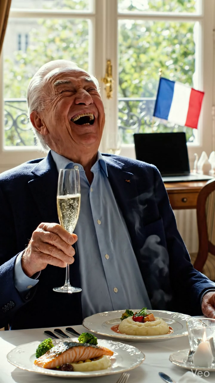 Lors d'un brunch du dimanche calme, mon grand-père a élevé sa mimosa et a dit,