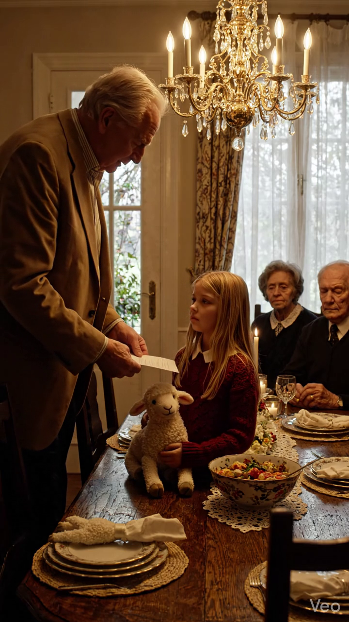Mon père a poussé ma fille de 10 ans à la table de Noël. Ce siège est pour mon vrai petit-fils. Elle a frappé le sol devant toute la famille, mais tout le monde est resté silencieux. Je ne l'ai pas fait. J'ai dit 4 mots. Ma mère lui a fait un verre. Nouvelles